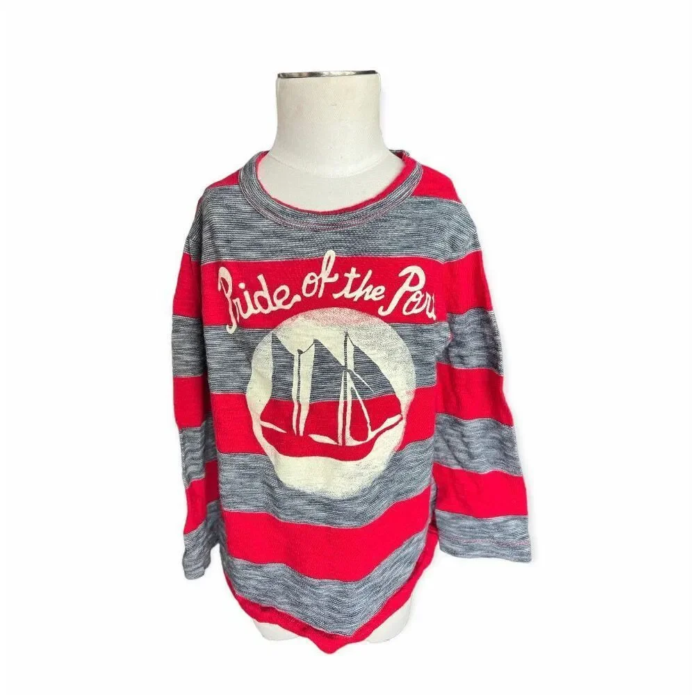 Toddler Boys Gap Pride if the Port Nautical Ranglan Shirt - Sz 3T